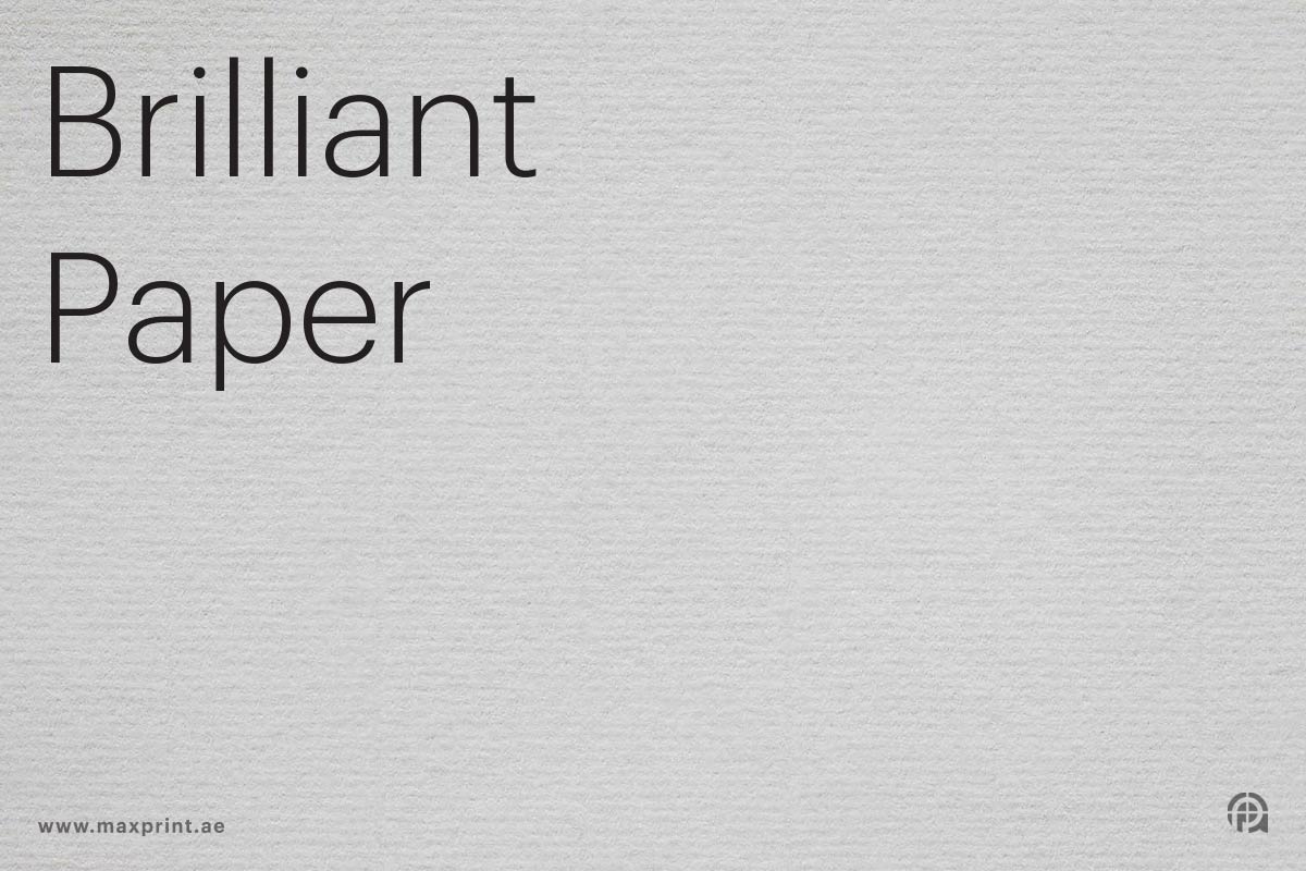 250 بطاقة عمل، ورق لامع، طباعة سريعة